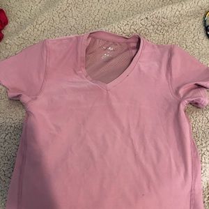 Pink Dry Fit T shirt